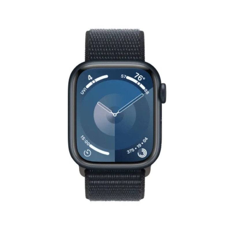 Apple Watch Series 9 | 41mm Midnight Aluminum | Midnight Sport Loop