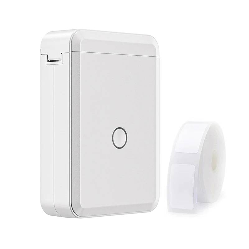 NIIMBOT D110 | Bluetooth Label Printer | White