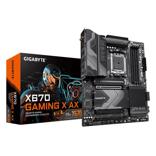 [MB-GB-X670-GX-AX] Gigabyte X670 Gaming X AX | WiFi | AM5