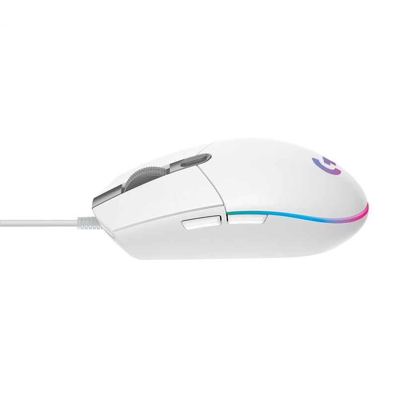 Logitech G102 - LIGHTSYNC Gaming Mouse - White 03