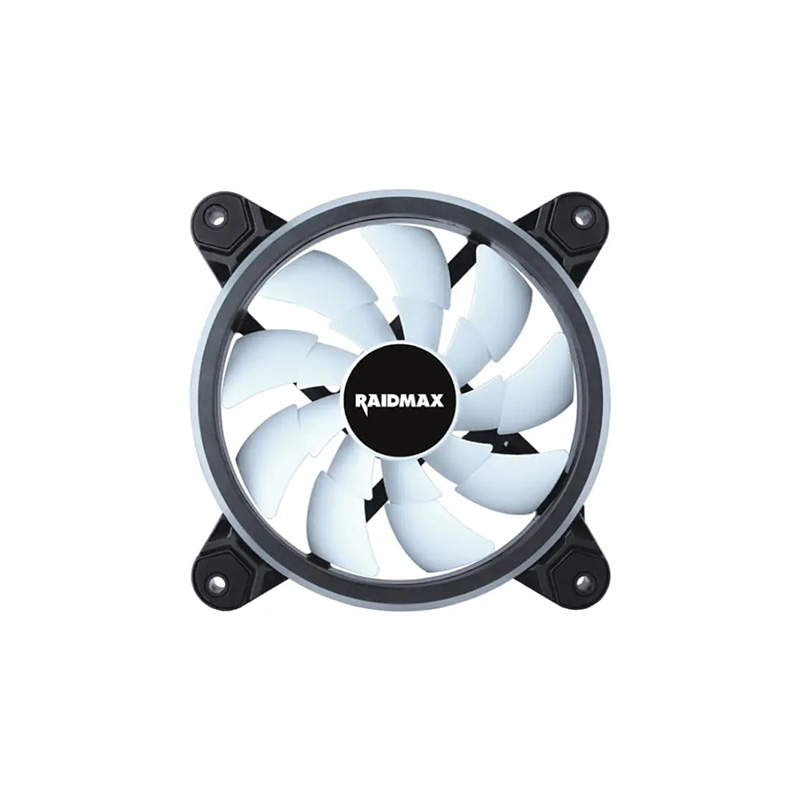 RAIDMAX T120F - 120mm ARGB Fan - 3 Pack - Black 03