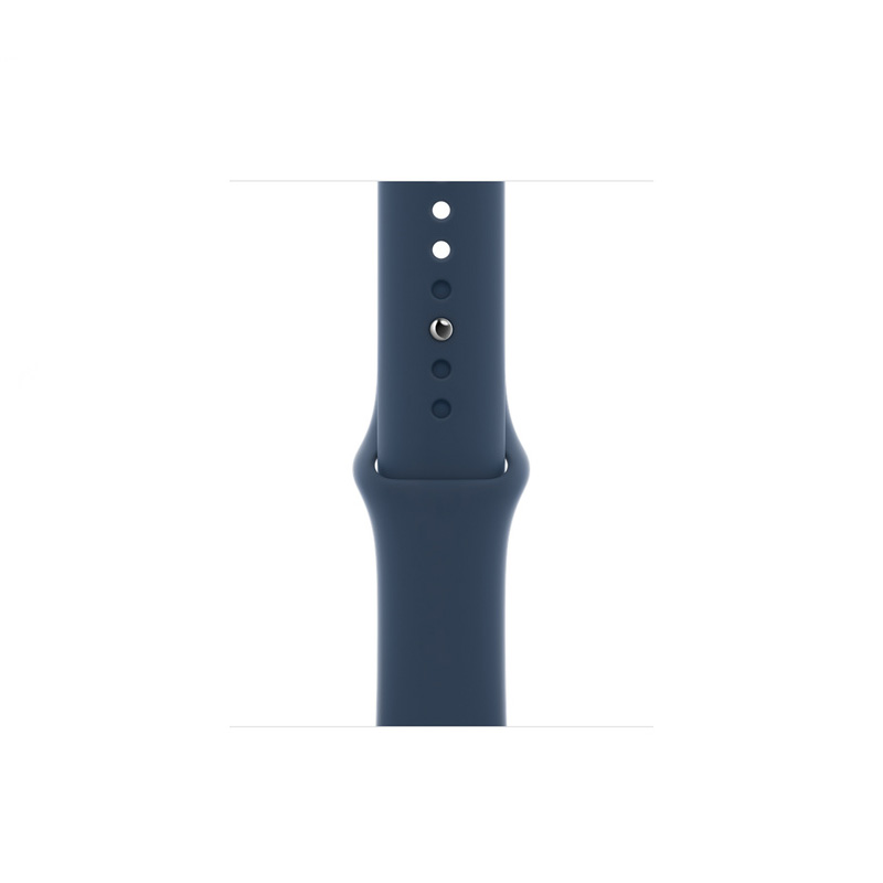 Apple Watch - Series 7 - 41mm Blue Aluminum - Blue Sport Band 02