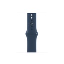 Apple Watch - Series 7 - 41mm Blue Aluminum - Blue Sport Band 02