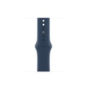 Apple Watch - Series 7 - 41mm Blue Aluminum - Blue Sport Band 02
