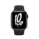Apple Watch - Series 7 - 41mm Midnight Aluminum - Obsidian  Black Nike Band 03