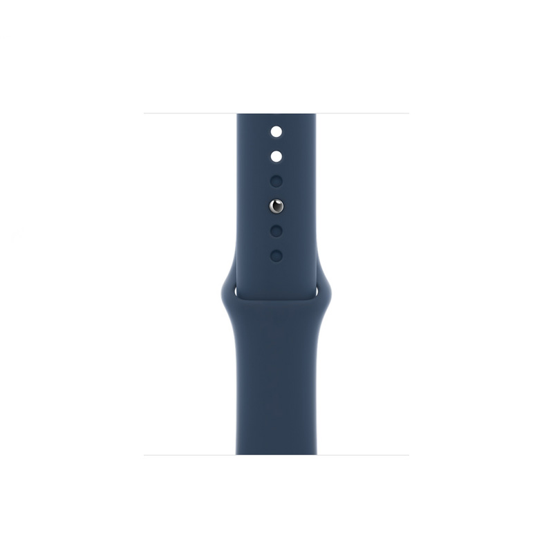 Apple Watch - Series 7 - 41mm Blue Aluminum - Blue Sport Band 02