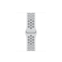 Apple Watch - Series 7 - 41mm Starlight Aluminum - Platinum  Black Nike Band 02