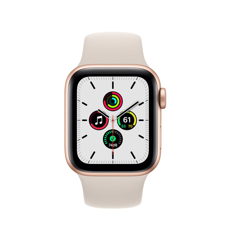 Apple Watch SE | 44mm Gold Aluminum | Starlight Band