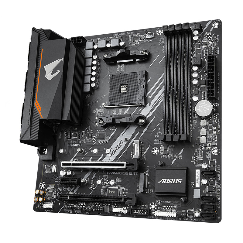 Gigabyte B550M AORUS Elite | AM4)