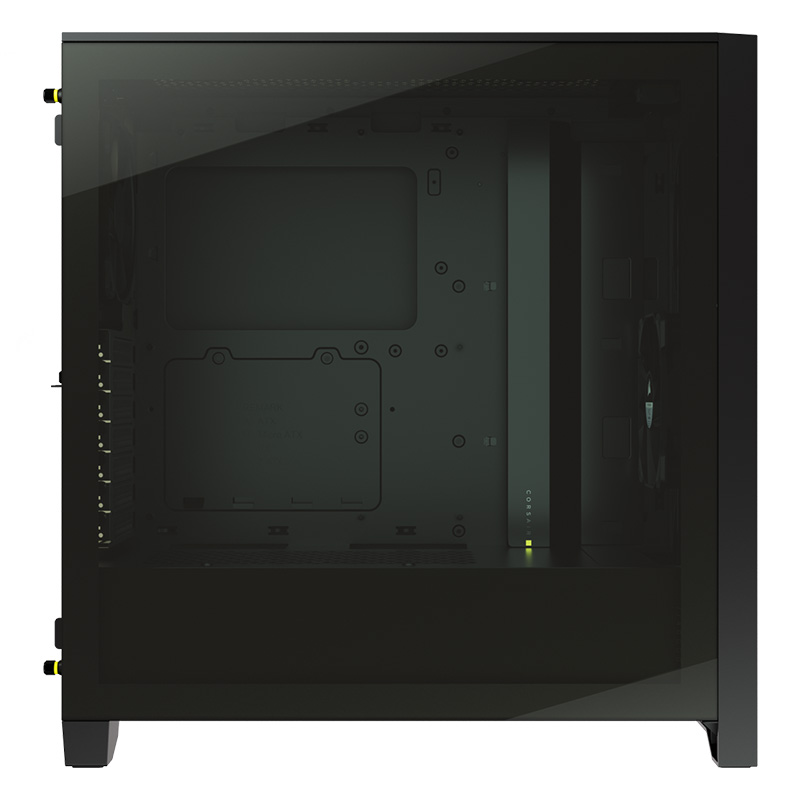 Corsair 4000D Tempered Glass - Mid-Tower ATX Case - Black