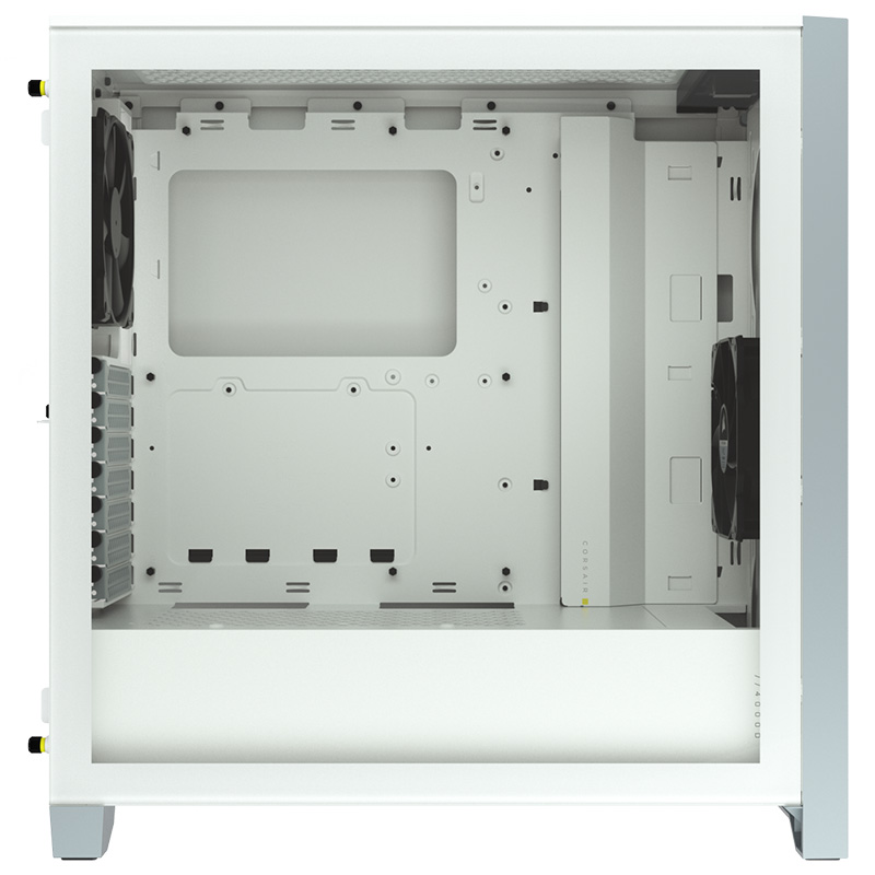 Corsair 4000D Tempered Glass - Mid-Tower ATX Case - White