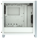 Corsair 4000D Tempered Glass - Mid-Tower ATX Case - White