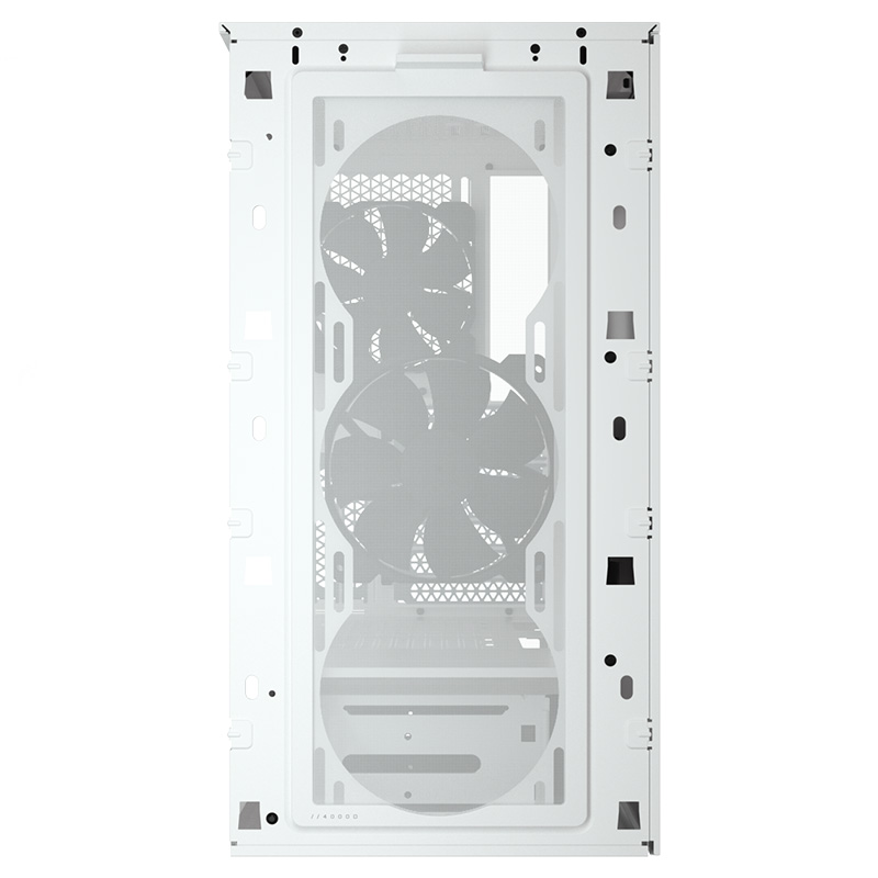 Corsair 4000D Tempered Glass - Mid-Tower ATX Case - White