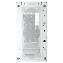 Corsair 4000D Tempered Glass - Mid-Tower ATX Case - White