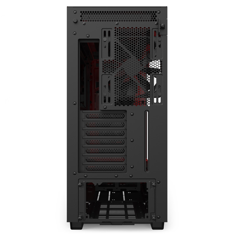 NZXT H710 - Matte Black/Red