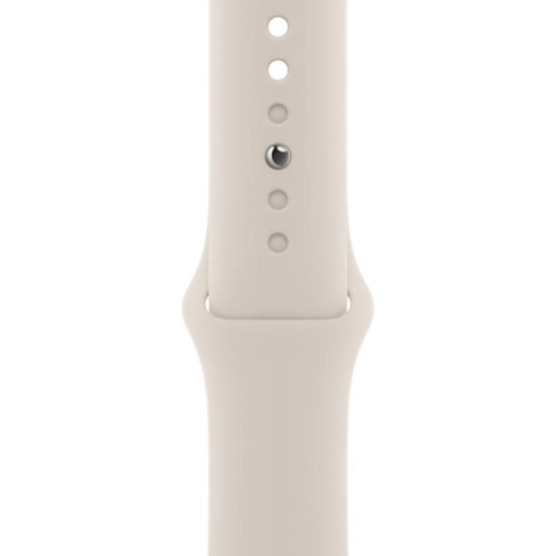 Apple Watch Series 8 | 45mm Starlight Aluminum | Starlight Sport Band