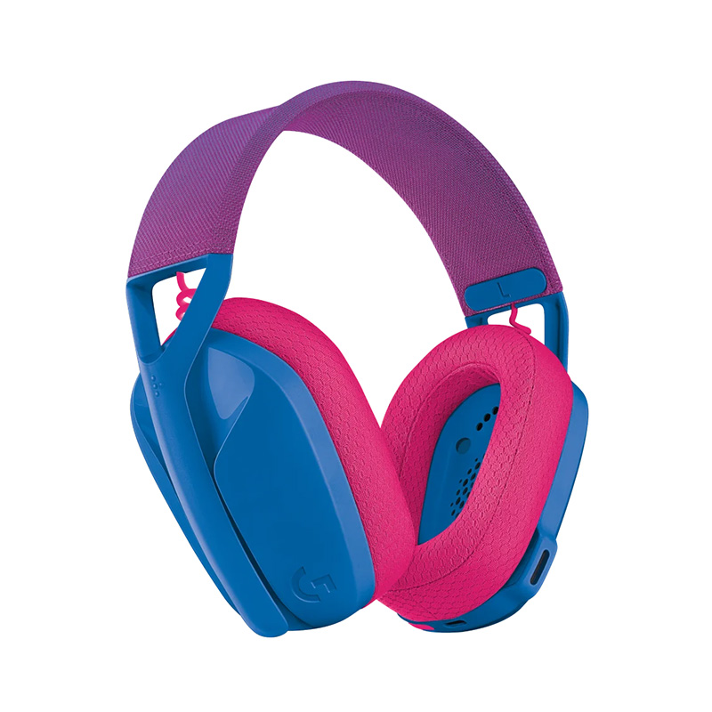 Logitech G435 | LIGHTSPEED | Wireless Gaming Headset | Blue and Raspberry