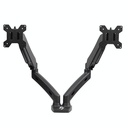 Arozzi Alzare Duo | Gas Spring Dual Monitor Arm