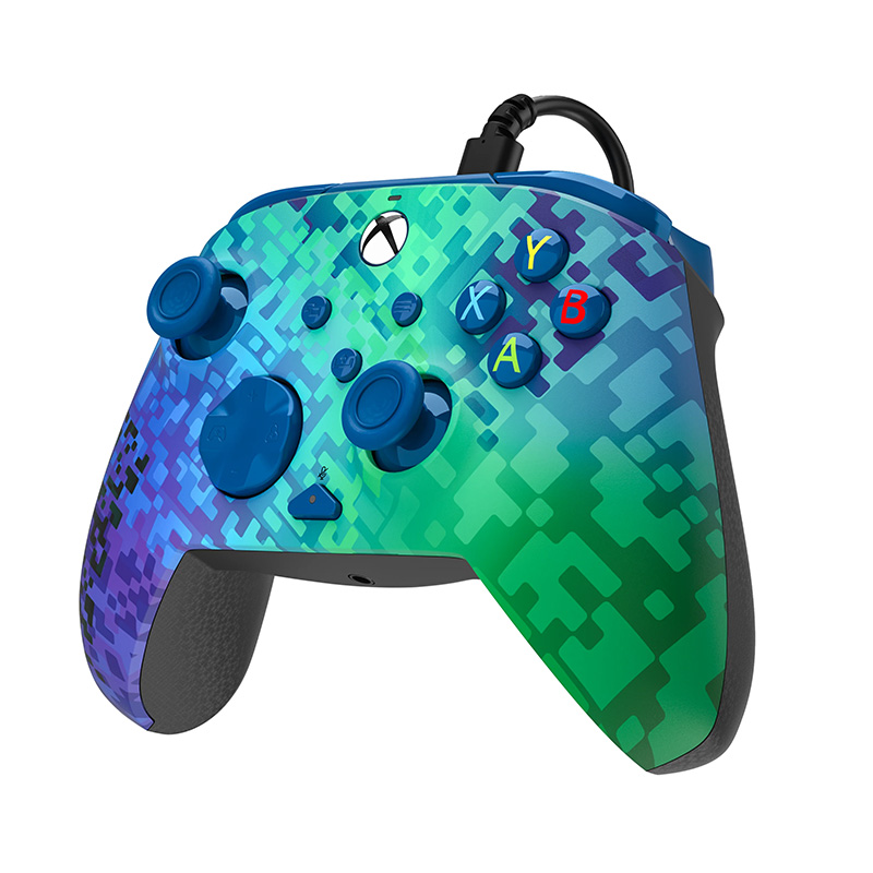 PDP XBOX Series X Rematch Controller | Glitch Green