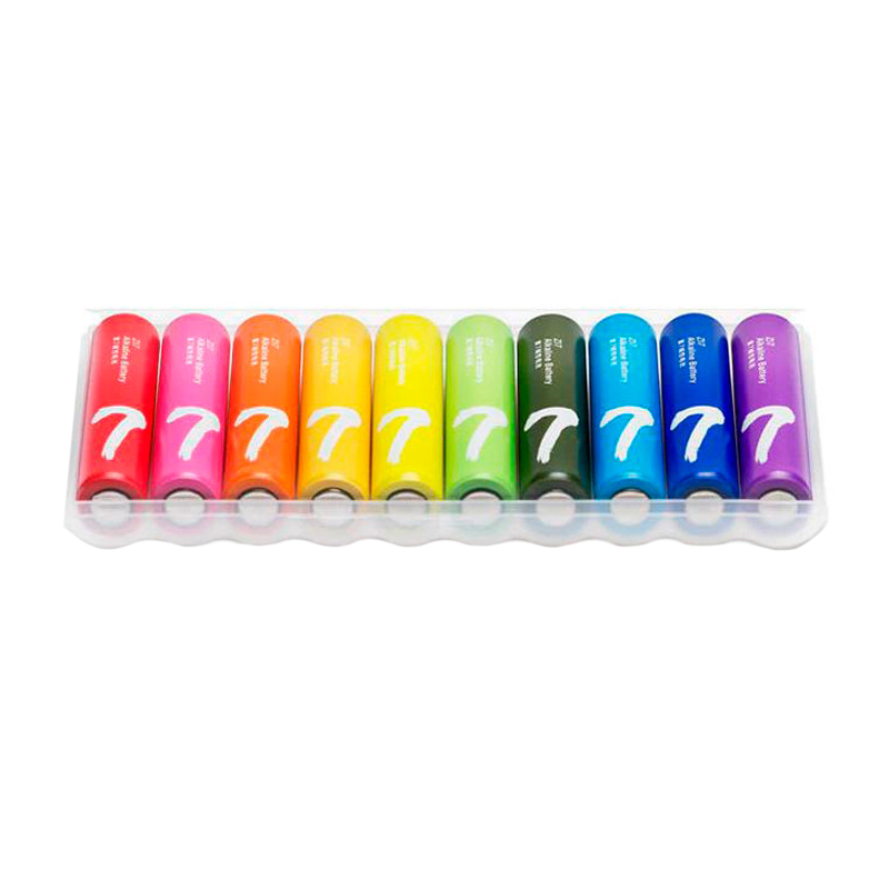 Xiaomi AAA Rainbow Batteries | 10 Pack