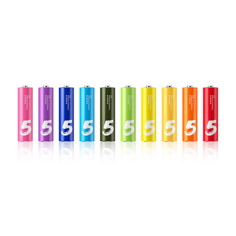 Xiaomi AA Rainbow Batteries | 10 Pack