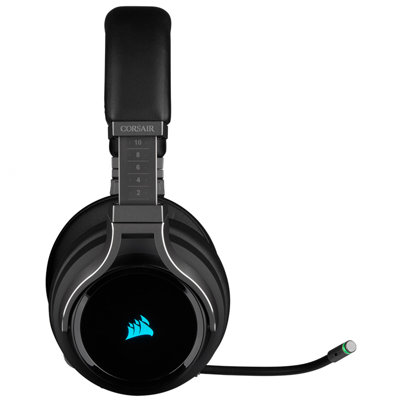 Corsair Virtuoso RGB Wireless High-Fidelity Gaming Headset - Carbon