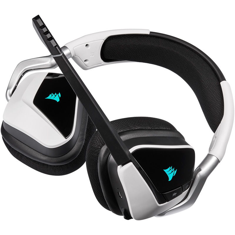 Corsair VOID RGB ELITE 7.1 Wireless Premium Gaming Headset - White