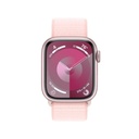 Apple Watch Series 9 | 41mm Pink Aluminum | Pink Sport Loop
