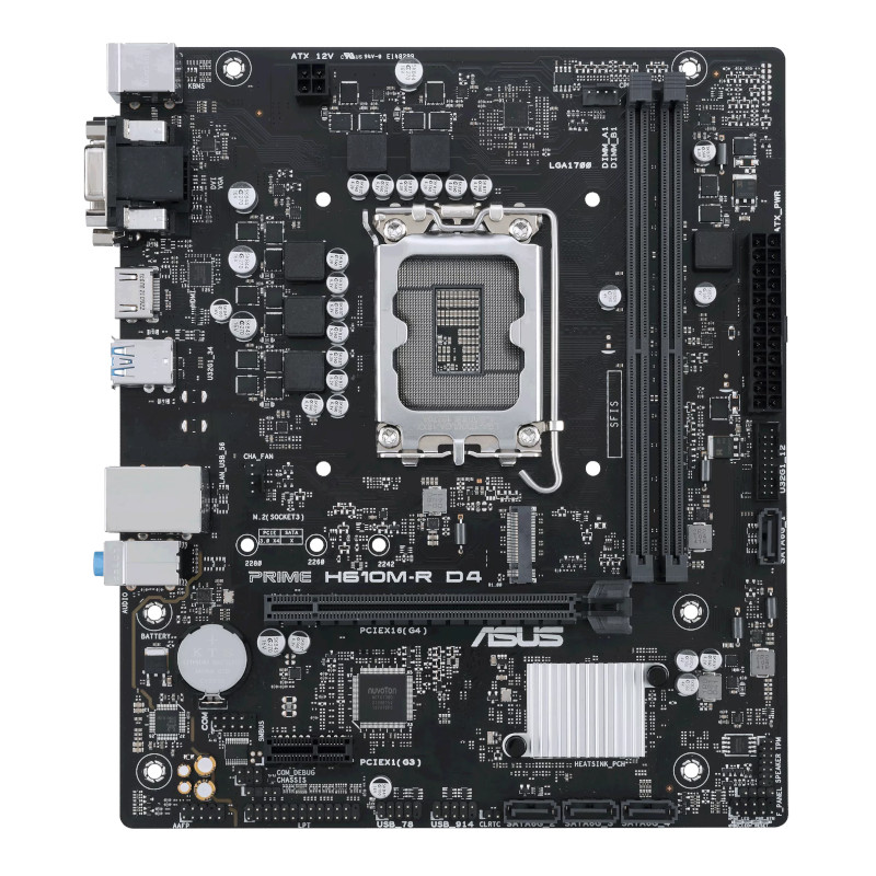 ASUS H610M-R PRIME (LGA1700) | DDR4 | SI
