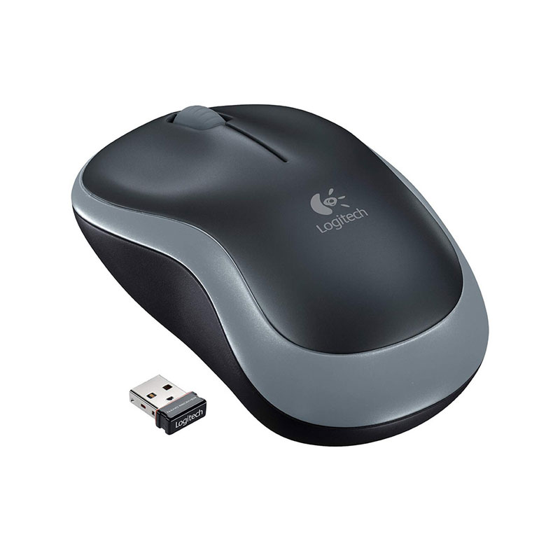 Logitech M185 Wireless Mouse - Swift Grey