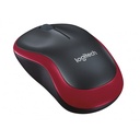 Logitech M185 Wireless Mouse - Red