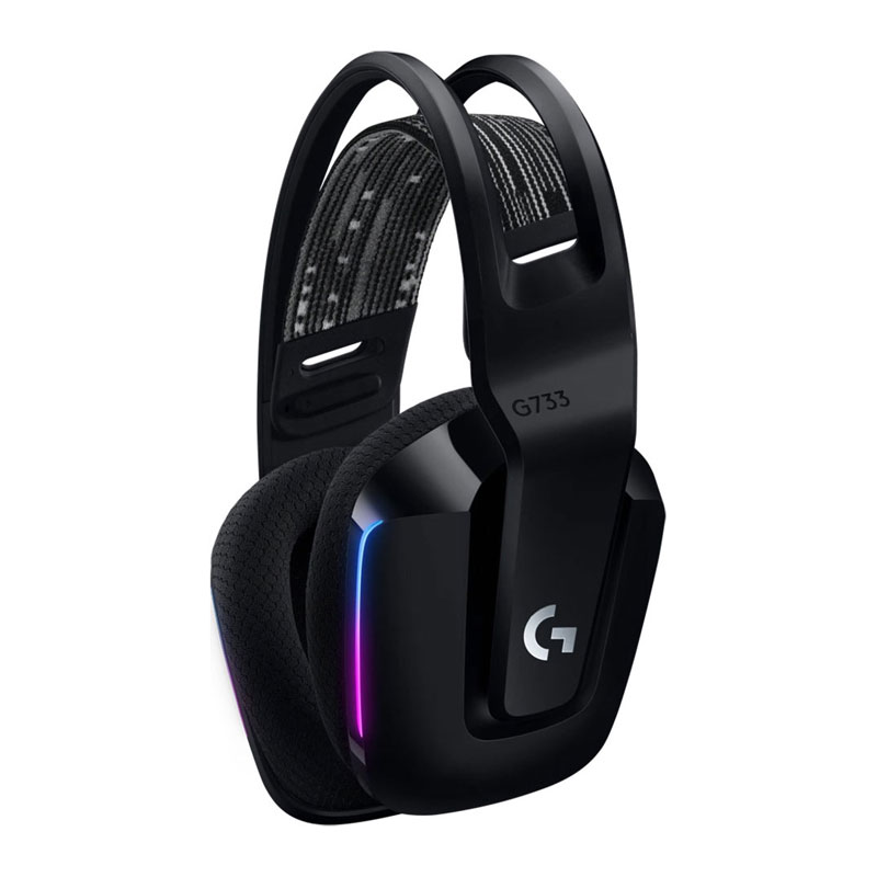 Logitech G733 LIGHTSPEED Wireless RGB Gaming Headset - Black