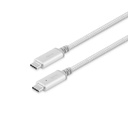Moshi Integra USB-C Charge Cable - Jet Silver