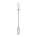 Moshi Integra Lightning to Headphone Jack Aapter - Jet Silver