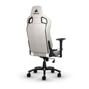 Corsair T3 Rush - Fabric Gaming Chair - Grey with White