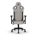 Corsair T3 Rush | Fabric Gaming Chair | Grey with Black