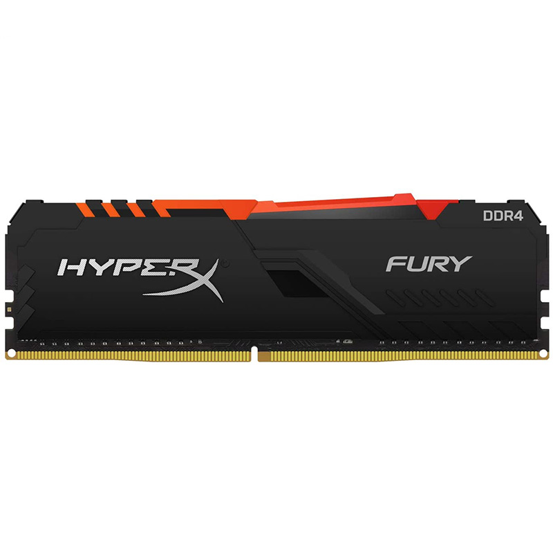 Kingston HyperX Fury RGB 8GB DDR4-2400 (1x8GB)