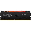 Kingston HyperX Fury RGB 8GB DDR4-2400 (1x8GB)