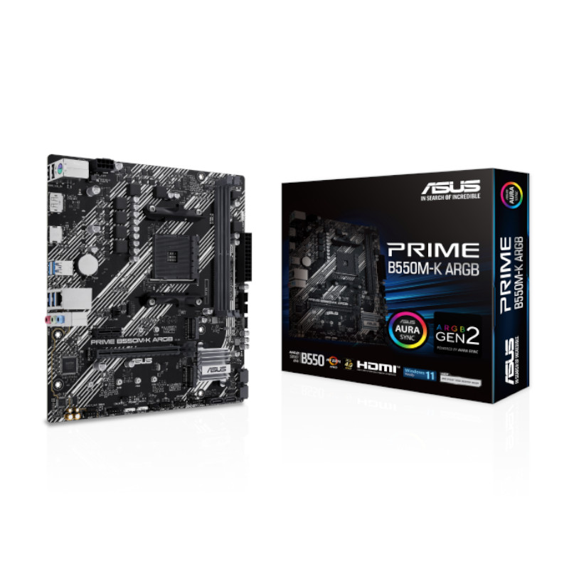 ASUS Prime B550M-K (AM4-RYZEN)