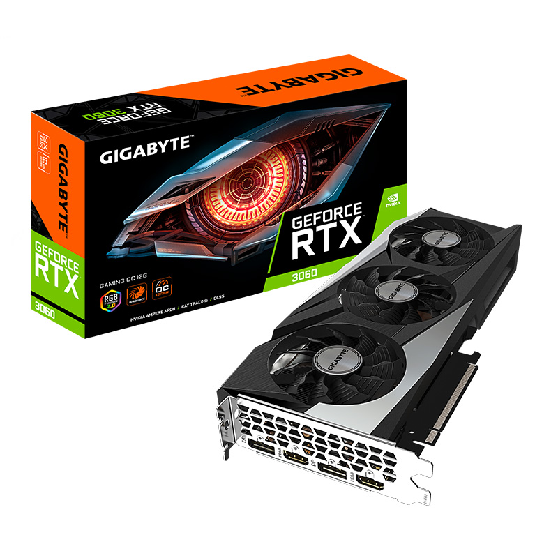 Gigabyte GeForce RTX3060 Eagle OC - 12GB GDDR6