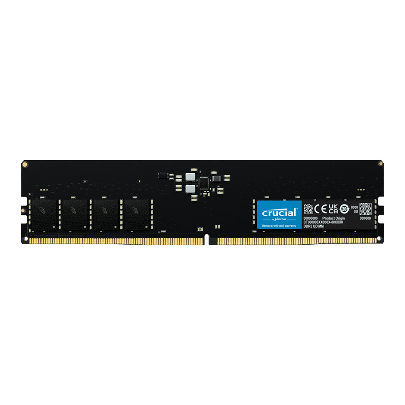 Crucial 16GB DDR5-4800 UDIMM Module | 1x16GB