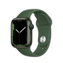 Apple Watch - Series 7 - 41mm Green Aluminum - Clover Sport Band