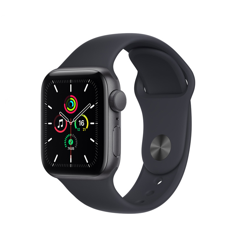 Apple Watch SE | 44mm Space Grey Aluminum | Midnight Sport Band