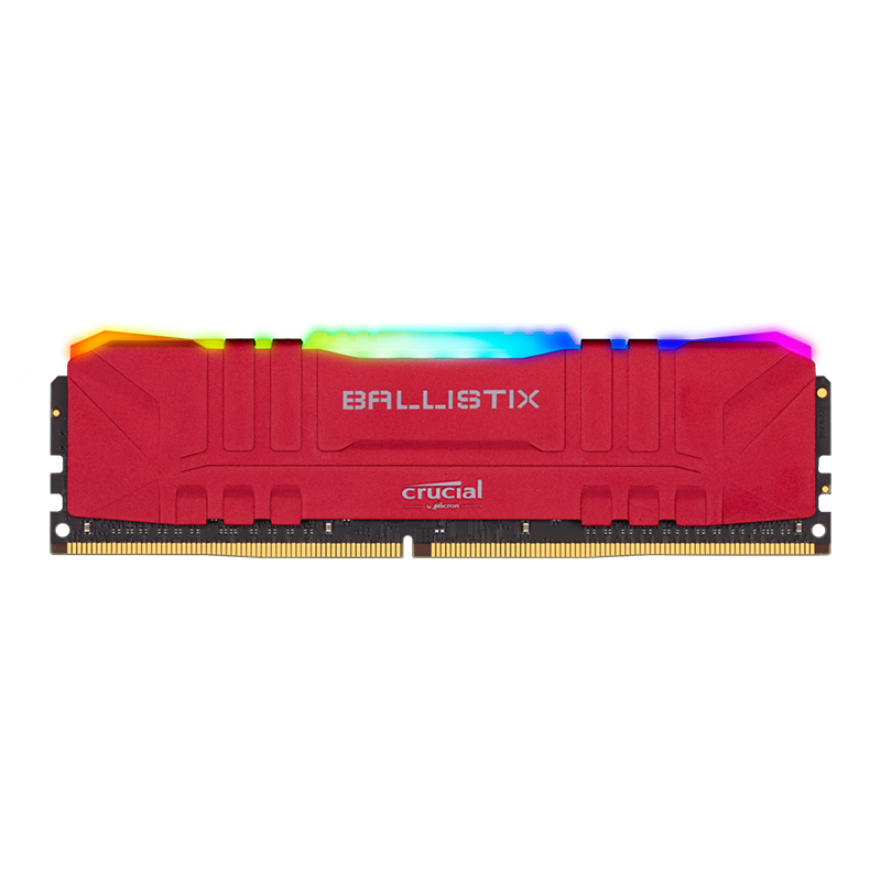Ballistix RGB 16GB DDR4-3600 | 1x16GB | Red