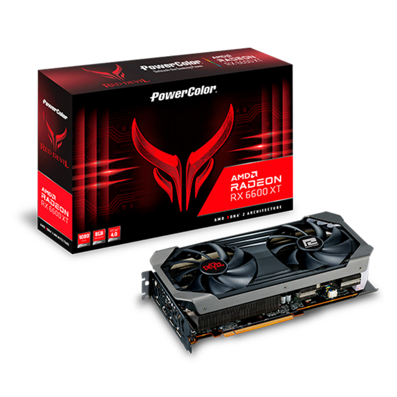 Powercolor Radeon RX6600 XT Red Devil OC | 8GB GDDR6