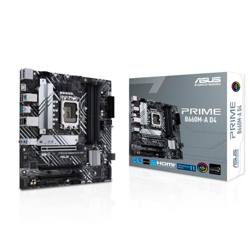 ASUS B660M-A PRIME (LGA1700) | DDR4