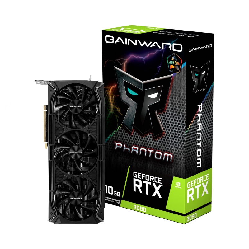 Gainward GeForce RTX3080 Phantom Plus | 10GB GDDR6