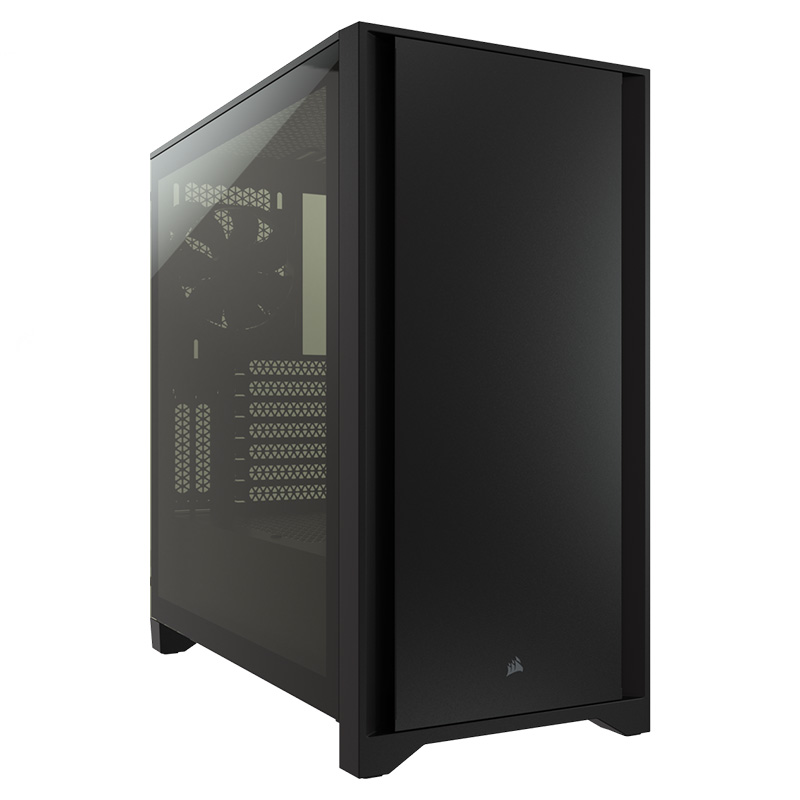 Corsair 4000D Tempered Glass - Mid-Tower ATX Case - Black