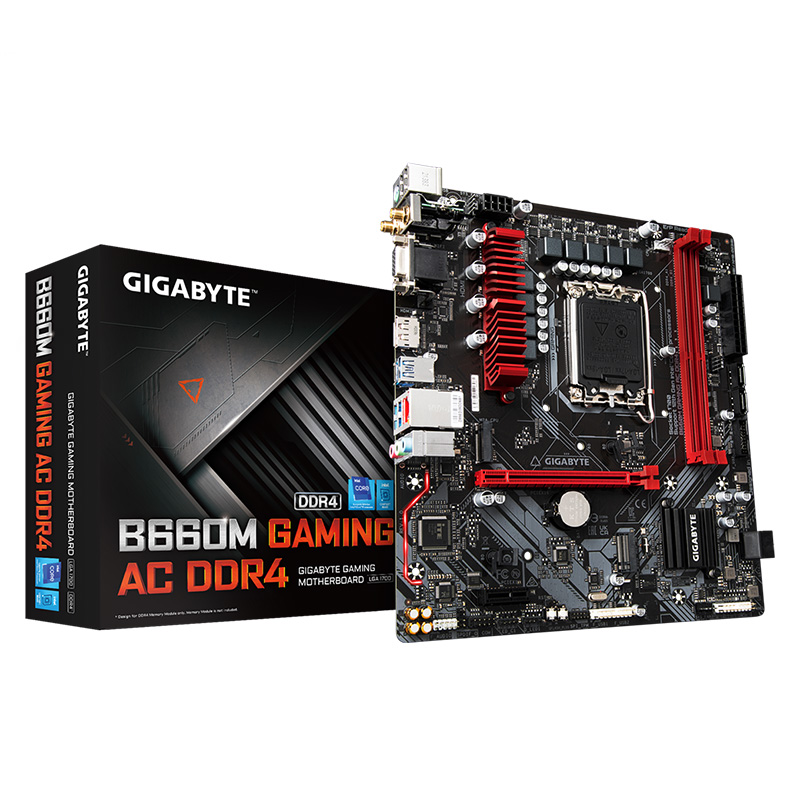 Gigabyte B660M Gaming AC | WiFi | LGA1700 | DDR4