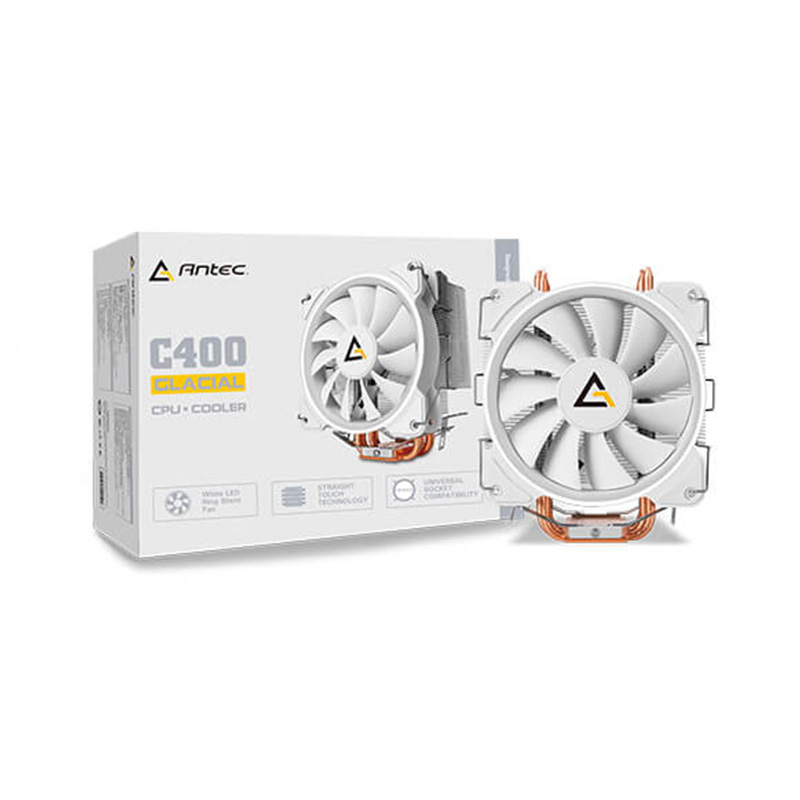 Antec C400 | 120mm Air Cooler | White